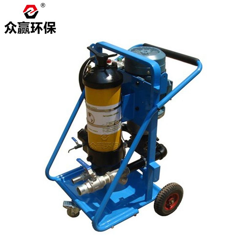 眾贏環(huán)保PFC8300-100-YV濾油機(jī)PFC系列濾油車(chē)高粘度濾油小車(chē)